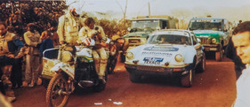 Porsche-Einsatz Paris-Dakar im Jahr 1984
