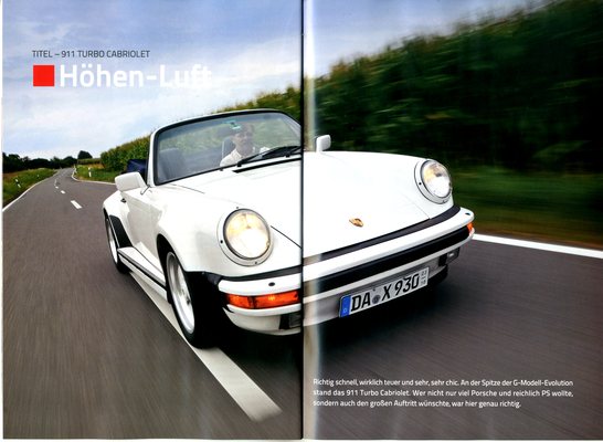 Bild Porsche Fahrer 2/2014 - das 911 Turbo Cabriolet
