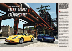 Bild Porsche Fahrer 2/2018 - Gut und Günstig - 944 S2 + Boxster 2.7