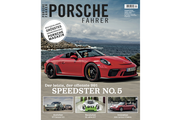 Bild: Porsche Fahrer 4/2019 - Cover