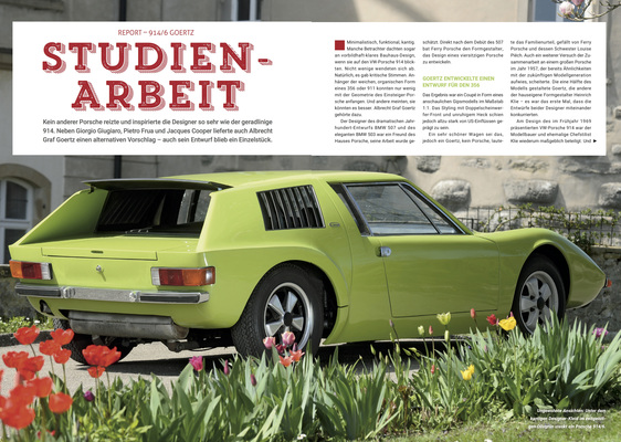 Porsche Fahrer Heft 4/2016 - Goertz 914