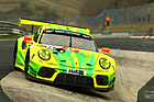Porsche GT3R (2019) am ersten VLN-Rennen der Saison von 2019 (65. ADAC Westfalenfahrt) am Nürburgring