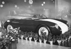 Porsche Glöckler Spider (1953) - auf dem Genfer Automobilsalon von 1953