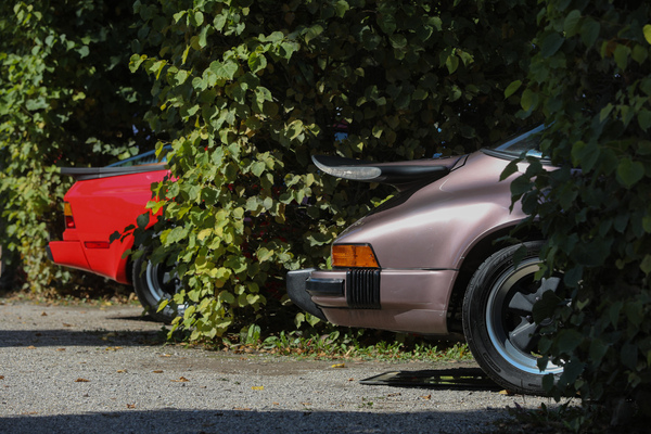Porsche-Klassiker mit sechs Boxer- und vier Reihenzylinder bei Classicbid - 21. Classic-Gala Schwetzingen 2025