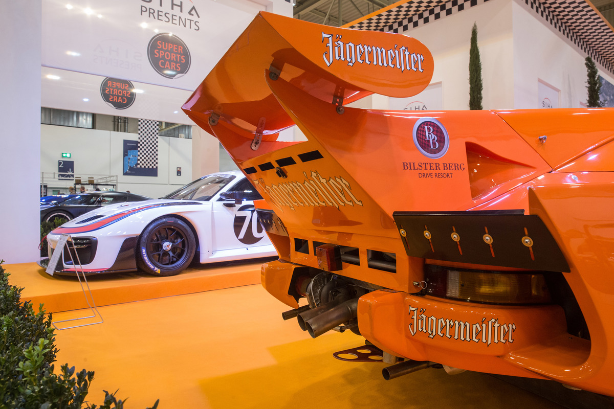 Porsche Moby Dick (2019) at the Essen Motor Show 2019.