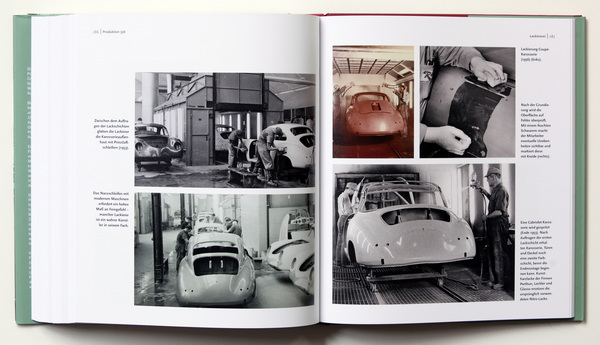 Porsche-Produktion 356 - Lackierung - Buch "Porsche 356 - made by Reutter"