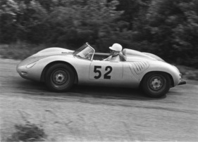 Porsche RSK (1961) - H. Müller auf schneller Bergfahrt