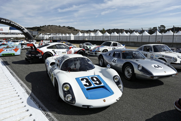 Bild Porsche Rennwagen soweit das Auge blicken kann - Porsche Rennsport Reunion 2018