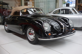 Porsche Speedster Carrera GT (1960) - mit dem berühmten Fuhrmann-Motor in der Sonderschau "70 Jahre Porsche 356" in der Autoworld Brüssel 2020