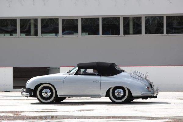 Porsche Speedster beim "Anflug" - Dolder Classics Mai 2019