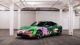 Bild: Porsche Taycan 4S Artcar (2021) - als Lot 251 Teil der Broad Arrow The Concorso d’Eleganza Villa d’Este Auction 2025