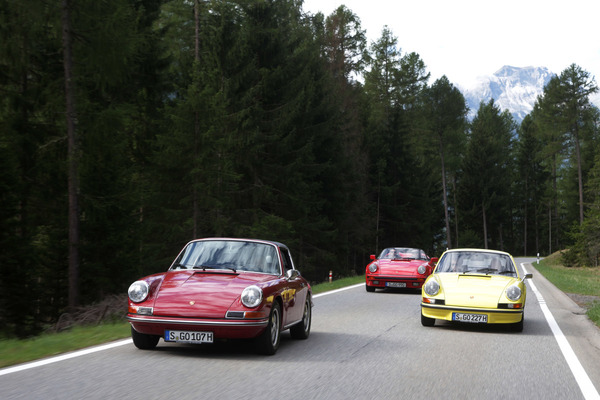 Image: Porsche Treffen Mollis 2018 - of course many 911s are expected