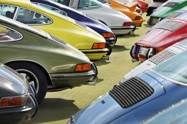 Image: Porsche Treffen Mollis - 911s together