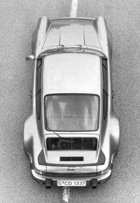 Porsche Turbo (1974) - aus der Vogelperspektive