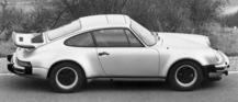 Porsche Turbo (1976) - Silhouette des schnellen Sportwagen