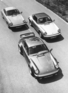 Porsche Turbo (1976) - zusammen mit dem Carrera Targa und dem normalen 911 des Jahre 1976