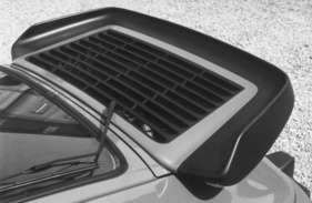 Porsche Turbo (1978) - Heckspoiler des Turbo erfuhr mit der Einführung des 3,3-Liter-Motors Veränderungen
