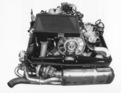 Porsche Turbo (1978) - Motor mit 3,3 Liter Hubraum und Ladeluftkühler