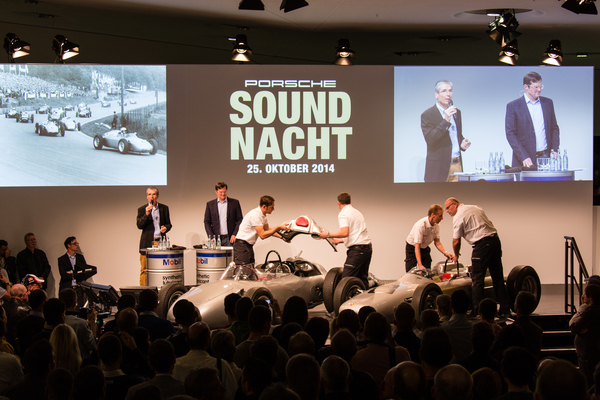 Porsche Typ 718 Formel 2 (1960) und Typ 804 Formel 1 (1962) - an der Porsche Sound Nacht 2014