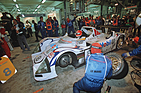 Bild: Porsche WSC Spyder (1998) an den Boxen