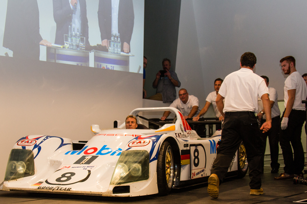 Porsche WSC Spyder (1998) - an der Porsche Sound Nacht 2014