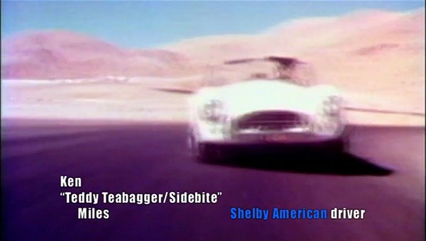 Porsche Werksfahrer Ken Miles - nur Rennfahrer mit technischem Feingefühl können einem Team zum Sieg helfen - Standbild aus dem Film The Snake and the Stallion