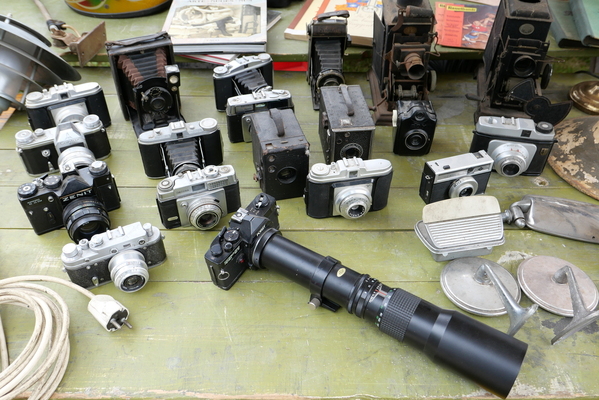 Porst, Dacora, Contax: Volkshelden der analogen Fotografie – Bockhorner Oldtimermarkt 2024