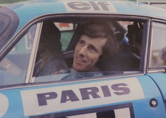 Poster von Jean Ragnotti - gesehen an der Messe Epoqu’Auto in Lyon im November 2013