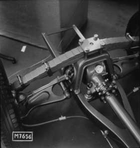 Praga Hinterachse um 1930