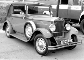 Praga Piccolo Cabriolet (1934) - aufgenommen in Brünn Praga Piccolo Cabriolet (1934) - aufgenommen in Brünn