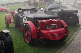Prasselnder Regen - Saalbach-Classic Rally 2018