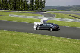 Pre-Safe-Bremse bei der Mercedes-Benz S-Klasse