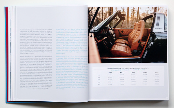 Preisentwicklung 2013-2017 - Buch "Porsche 911 - Aircooled Years - 1974-1989"