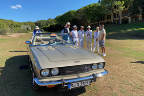 Preisgekrönter Jensen Interceptor Converitible - Mallorca Car Week 2025