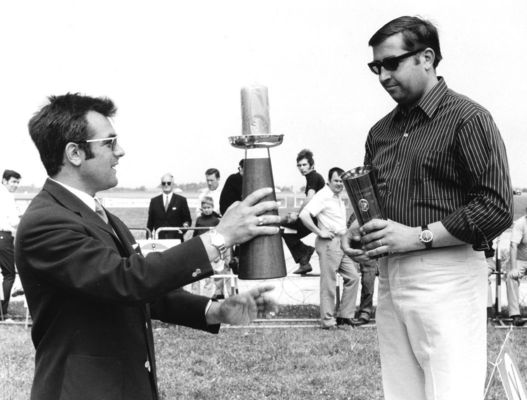 Preisverleihung in Ulm-Laupheim (1970)