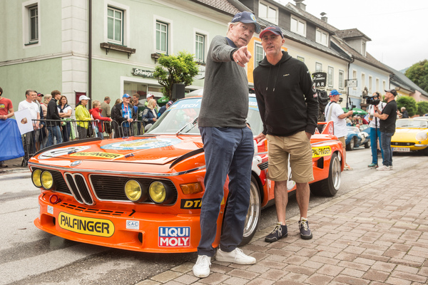 Image: Prince Leopold of Bavaria (Poldi) with David Brabham - 32nd Ennstal-Classic 2024