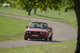 Probefahrt mit dem fertiggestellten BMW E30 Cabriolet