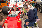 Bild: Probesitzen im Ferrari - Monaco Grand Prix Historique 2016