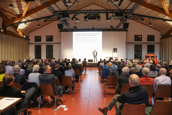 Projektvorstellung Neuaufbau Mercedes SSK Worblaufen – Swiss Car Register Infoabend 2025