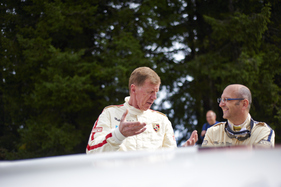 Prominenz am Roßfeldrennen 2013 - Walter Röhrl