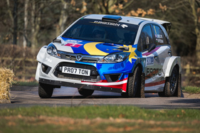 Proton Iris R5 - auf dem Life Rallye Stage an der Race Retro 2018