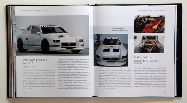 Prototyp - ECV2 - Gruppe S - Buch "Lancia Delta HF Integrale - die Geschichte eines Champions"