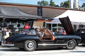 Prunkstück Mercedes Benz 300 SL Flügeltürer - Eindrücke DolderClassics vom 7. September 2014