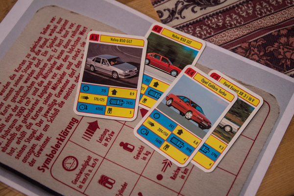 Quartettkarten spielen auch eine Rolle - am dritten Tag der Creme21 2015 in Ludwigshafen