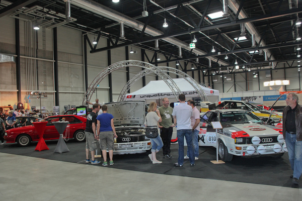 Quattros, so weit man blickt - Swiss Classic World 2014