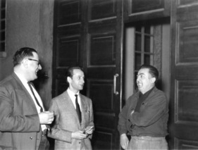 R. Braunschweig (Chefredaktor AR) , G. Michelotti und A. Vignale (1953) R. Braunschweig (Chefredaktor AR) , G. Michelotti und A. Vignale (1953)