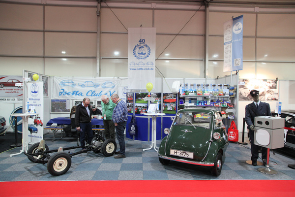 Radarfalle beim Isetta-Club - Techno Classica Essen 2018