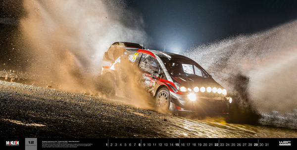 Rally Kalender 2019 - The Wider View von Mc Klein - Dezember