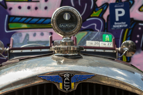Rally Voiturette (1929) - Salmson-Kühlerthermometer – Ecurie Anges Bleus im Boxenstop Tübingen 2025