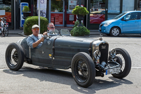 Rally Voiturette (1930) – Ecurie Anges Bleus im Boxenstop Tübingen 2025